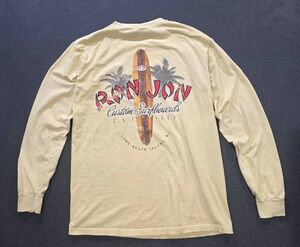 Ron Jon Surf Shop T-Shirt M Surfboard Art Florida Y2K Beach Hip Surfer A010029